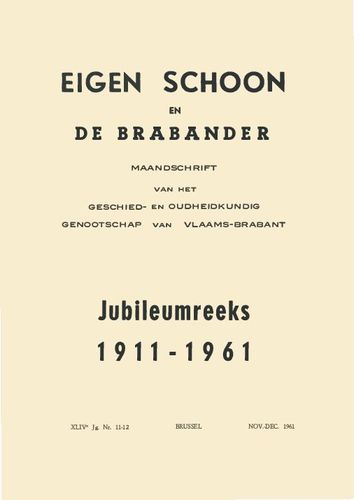 Kaft van Eigen Schoon en De Brabander 1961