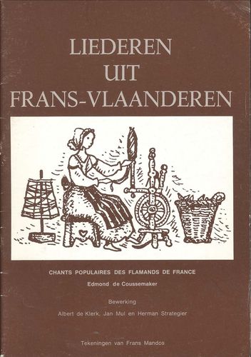 Kaft van Liederen uit Frans-Vlaanderen