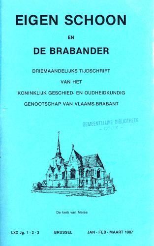Kaft van Eigen Schoon en De Brabander 1987