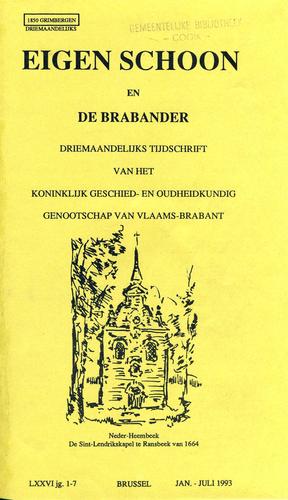 Kaft van Eigen Schoon en De Brabander 1993