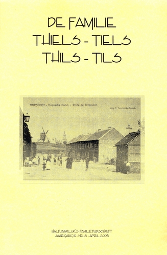 Kaft van De familie Thiels-Tiels-Thils-Tils 18
