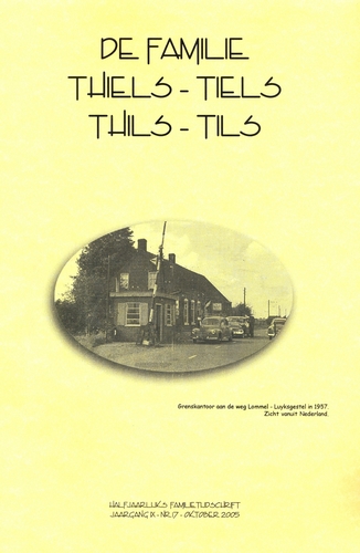 Kaft van De familie Thiels-Tiels-Thils-Tils 17