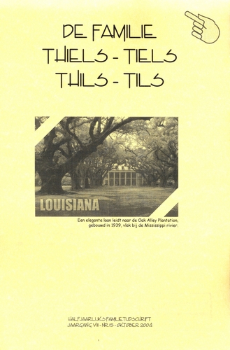 Kaft van De familie Thiels-Tiels-Thils-Tils 15