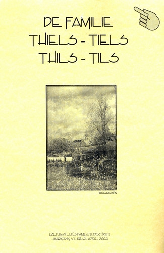 Kaft van De familie Thiels-Tiels-Thils-Tils 14