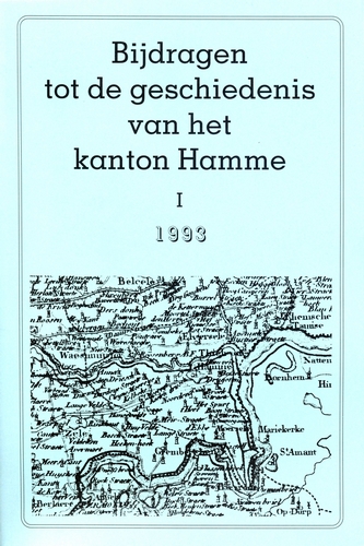 Kaft van Bijdrage tot de geschiedenis van het kanton Hamme 1