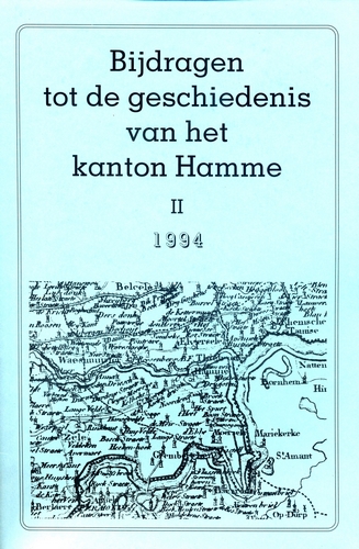 Kaft van Bijdrage tot de geschiedenis van het kanton Hamme 2