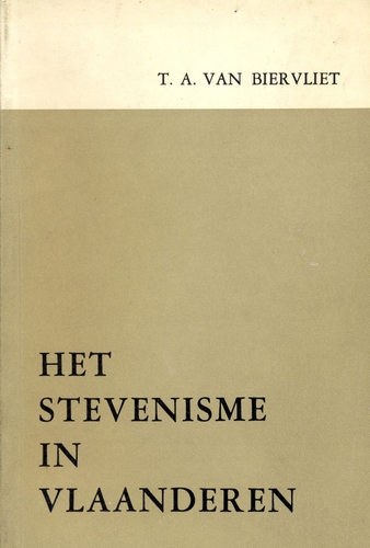 Kaft van Het Stevenisme in Vlaanderen