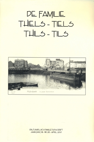 Kaft van De familie Thiels-Tiels-Thils-Tils 26