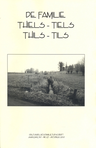 Kaft van De familie Thiels-Tiels-Thils-Tils 27