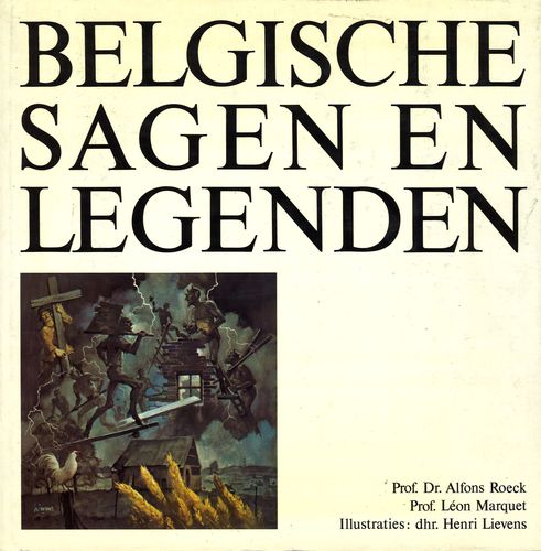 Kaft van Belgische sagen en legenden