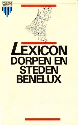 Kaft van Lexicon Dorpen en Steden Benelux