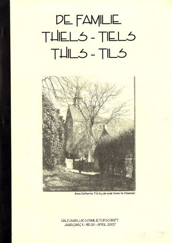 Kaft van De familie Thiels-Tiels-Thils-Tils 20