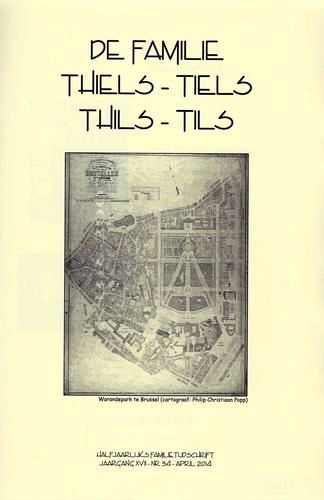 Kaft van De familie Thiels-Tiels-Thils-Tils 34