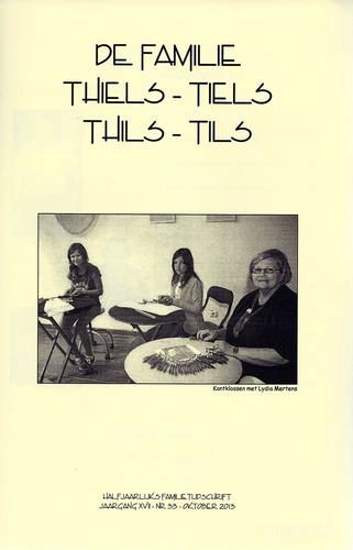 Kaft van De familie Thiels-Tiels-Thils-Tils 33