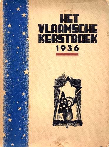 Kaft van Het Vlaamsche Kerstboek 1936