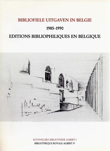 Kaft van Bibliofiele uitgaven in België