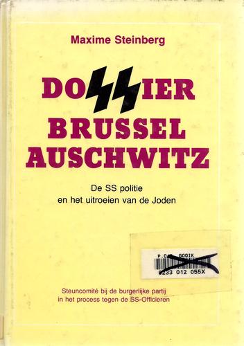 Kaft van Dossier Brussel Auschwitz