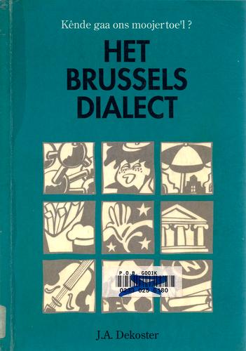 Kaft van Het Brussels dialect