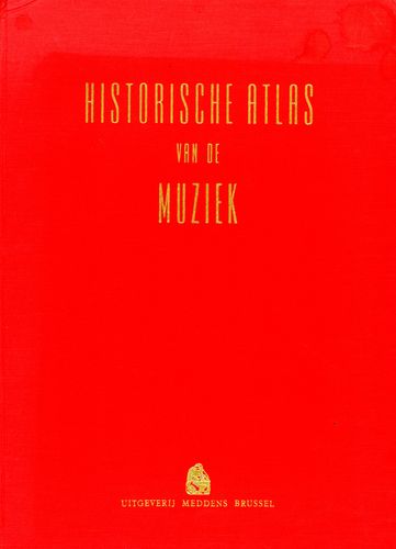 Kaft van Historische atlas van de muziek