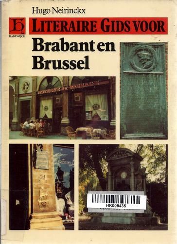 Kaft van Literaire gids voor Brabant en Brussel