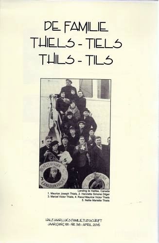 Kaft van De familie Thiels-Tiels-Thils-Tils 38