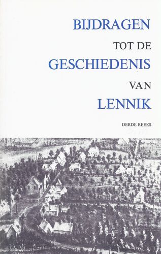 Kaft van Bijdragen tot de geschiedenis van Lennik