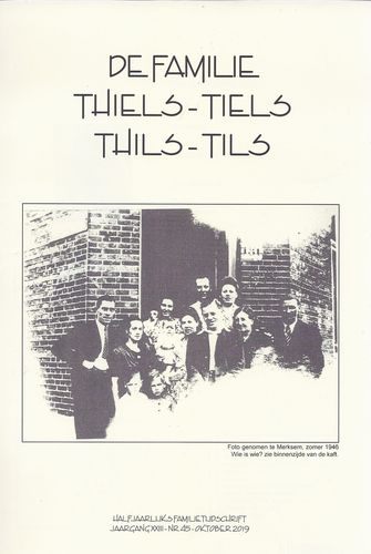 Kaft van De familie Thiels-Tiels-Thils-Tils 45
