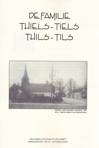 Kaft van De familie Thiels-Tiels-Thils-Tils 47