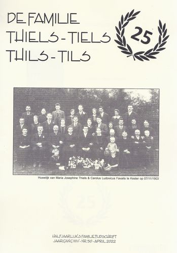 Kaft van De familie Thiels-Tiels-Thils-Tils 50