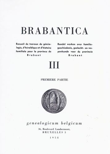 Kaft van Brabantica III