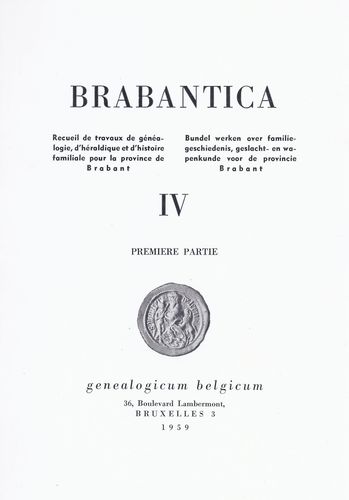 Kaft van Brabantica IV
