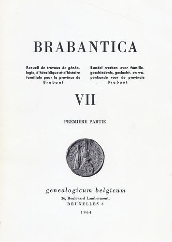 Kaft van Brabantica VII