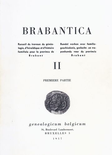 Kaft van Brabantica II