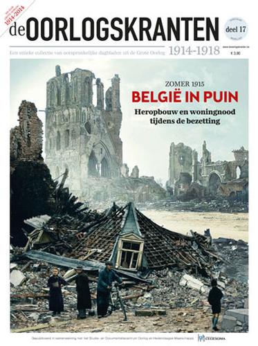 Kaft van België in puin - Heropbouw en woningnood tijdens de bezetting