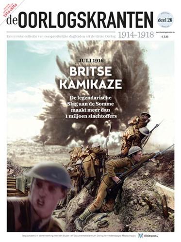 Kaft van Britse kamikaze - De Slag aan de Somme