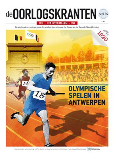 Kaft van 1920: Olympische Spelen in Antwerpen