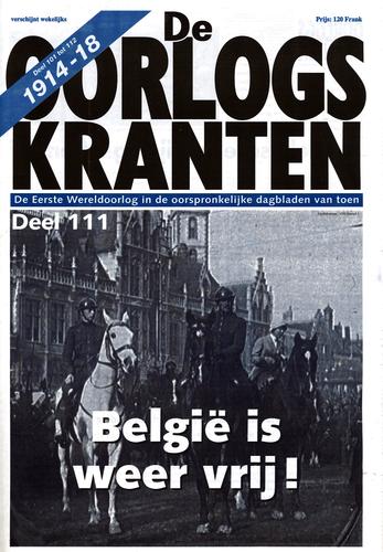Kaft van België is weer vrij!