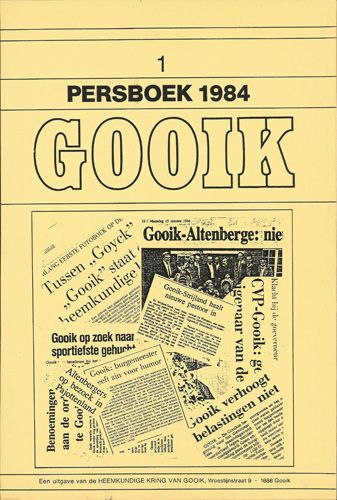 Kaft van Persboek 1984