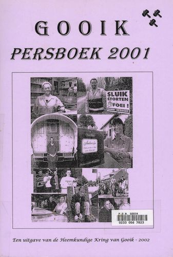 Kaft van Persboek 2001