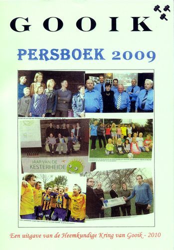 Kaft van Persboek 2009