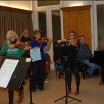 20121219 - Kerstconcert vioolklas en AMV