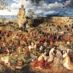 De processie naar Golgotha