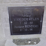 04-7 Van der Kelen Arthur 1-12-1959 en Renders Justine 6-10-1999 2