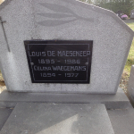 05-18 De Maeseneer Louis 1895-1986 en Waegemans Celina 1894-1977 2