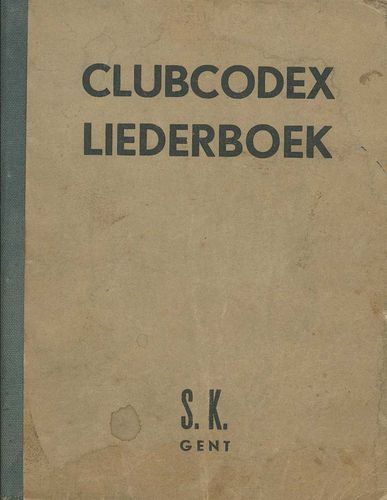 Kaft van Clubcodex Liederboek