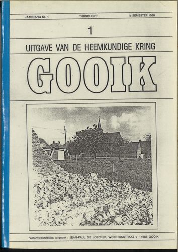 Kaft van Gooik 001 tem 004
