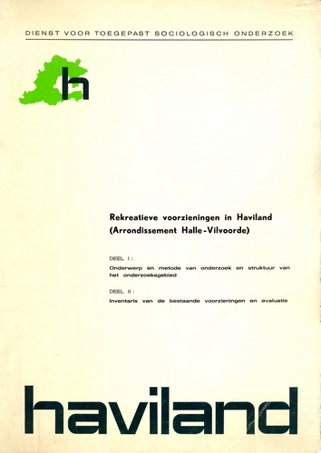Kaft van Recreatieve voorzieningen in Haviland (Arrondissement Halle - Vilvoorde)