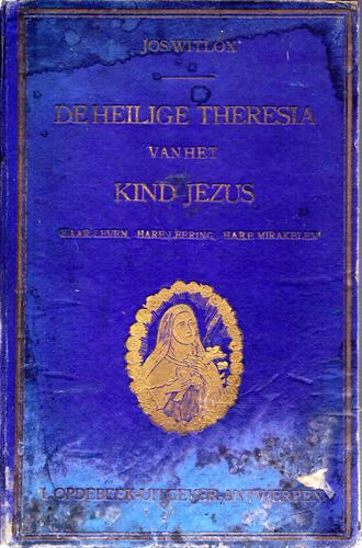Kaft van De Heilige Theresia van het Kind Jezus