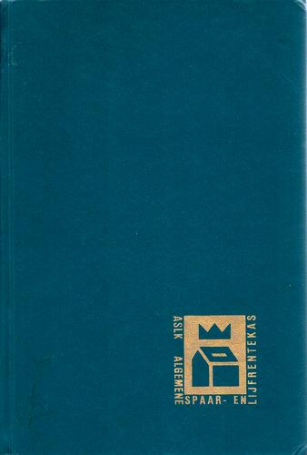 Kaft van Gedenkboek 1865-1965 van de Algemene Spaar- en Lijfrentekas