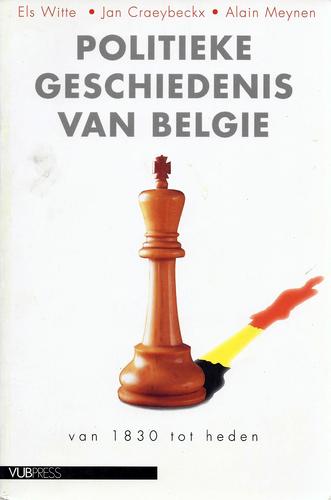 Kaft van Politieke geschiedenis van België